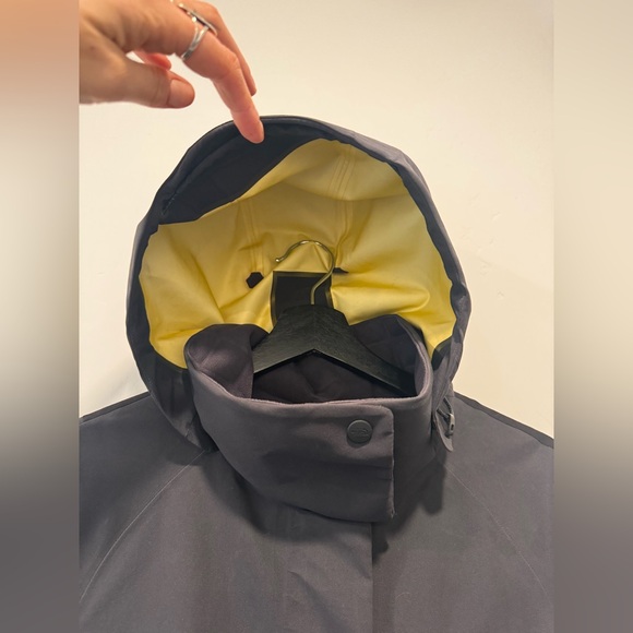 THE NORTH FACE Women's cryos 3L big GTX jacket GORETEX Black Hooded Coat S - Picture 10 of 16